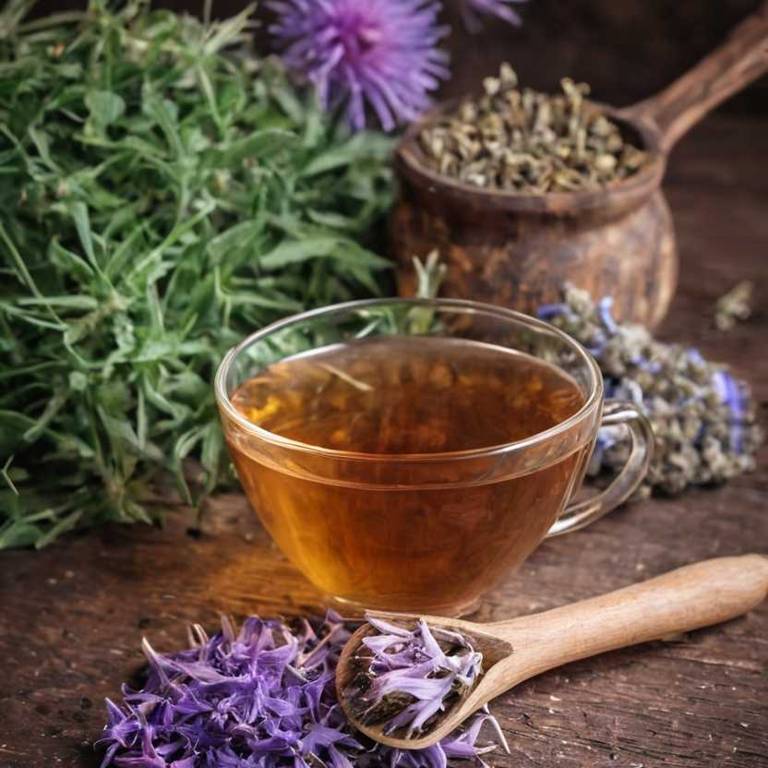 herbal teas for jellyfish-sting Centaurea cyanus