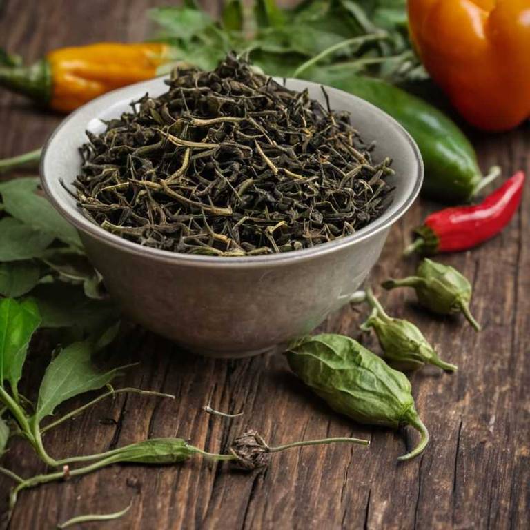 herbal teas for knee-pain Capsicum annuum