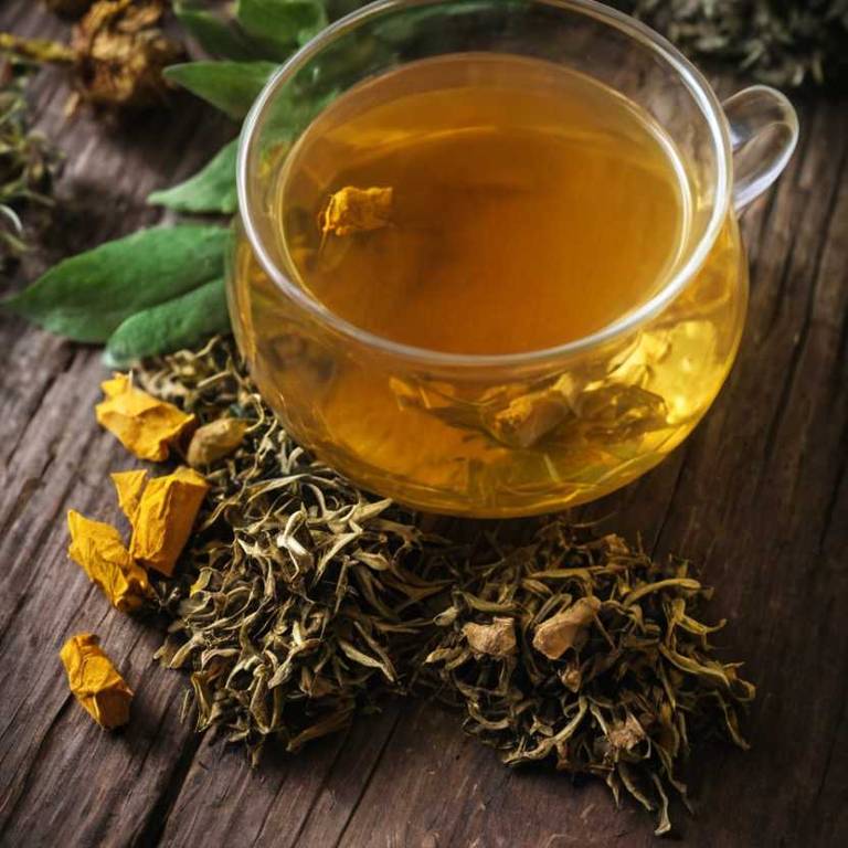 herbal teas for knee-swelling Curcuma longa