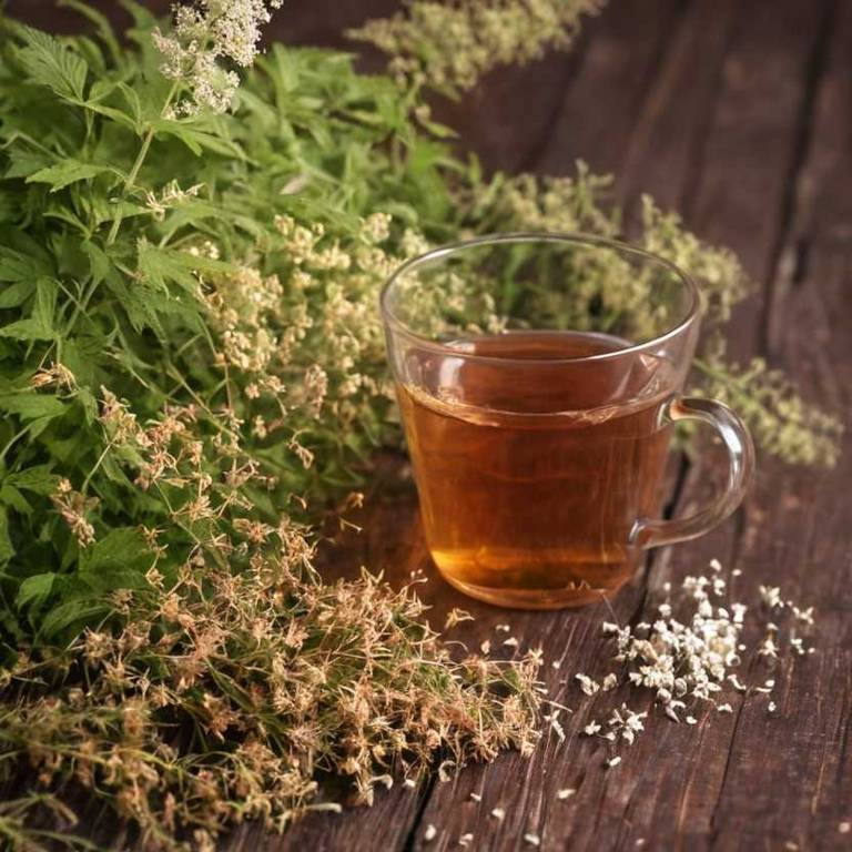 herbal teas for knee-swelling Filipendula ulmaria