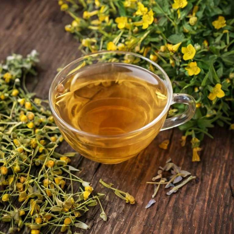 herbal teas for oily-skin Hypericum perforatum