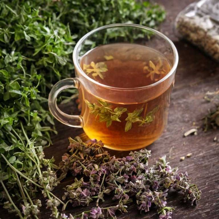 herbal teas for oral-thrush Thymus serpyllum