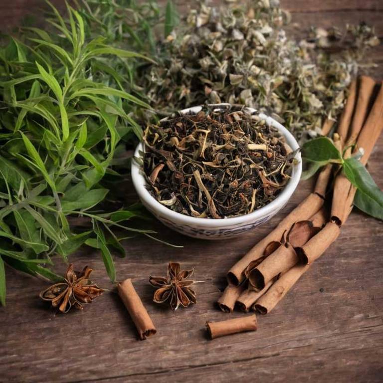 herbal teas for overeating Cinchona officinalis