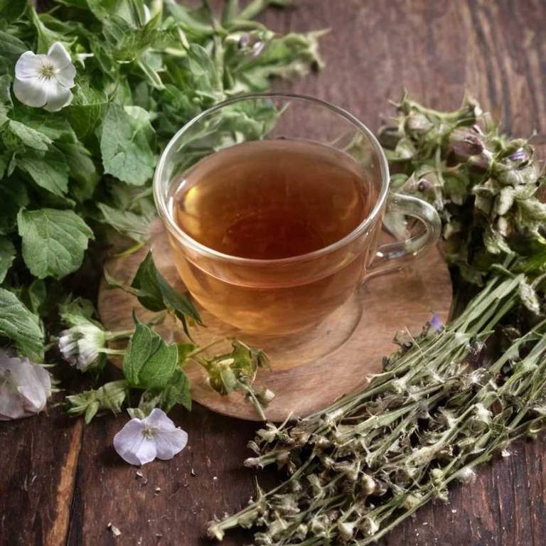 herbal teas for painful-swallowing Althaea officinalis