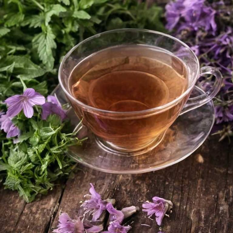 herbal teas for pink-eye Malva sylvestris