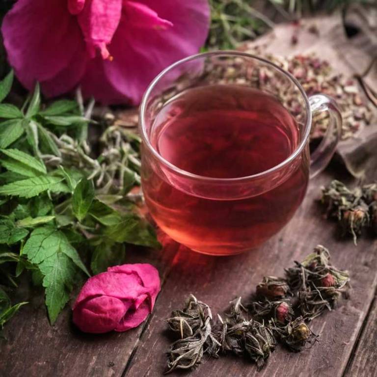 herbal teas for puffy-eyes Rosa rugosa