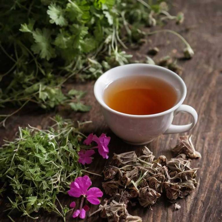 herbal teas for sinusitis Geranium maculatum