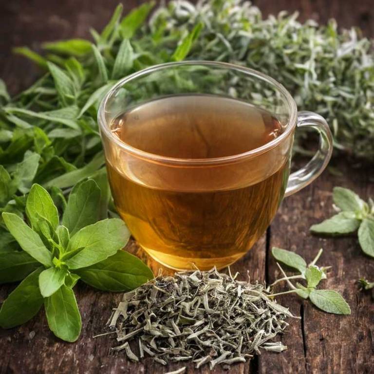 herbal teas for stiff-neck Stevia rebaudiana