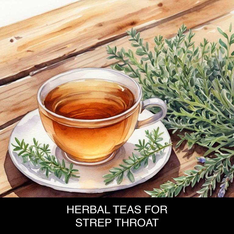 herbal teas for strep-throat overview