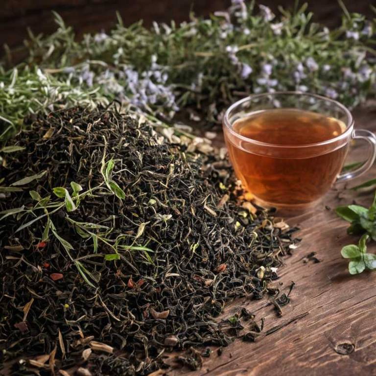 herbal teas for throat-pain Myrtus communis