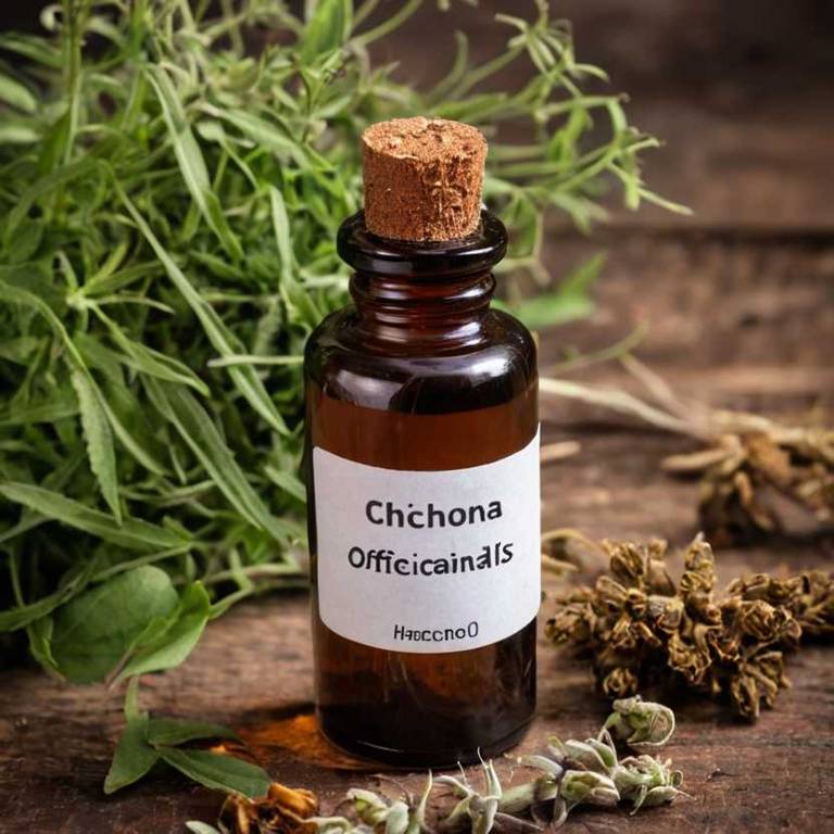 herbal tinctures for abdominal-pain Cinchona officinalis