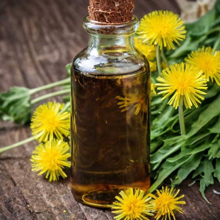 herbal tinctures for abdominal-pain Taraxacum officinale