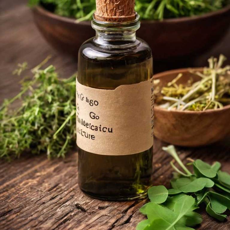 herbal tinctures for aging Ginkgo biloba