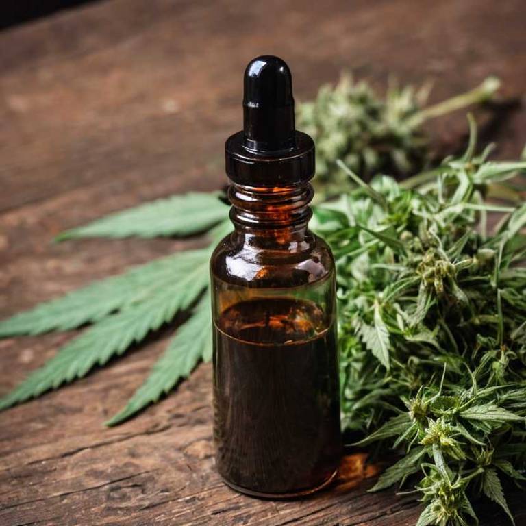 herbal tinctures for back-pain Cannabis sativa