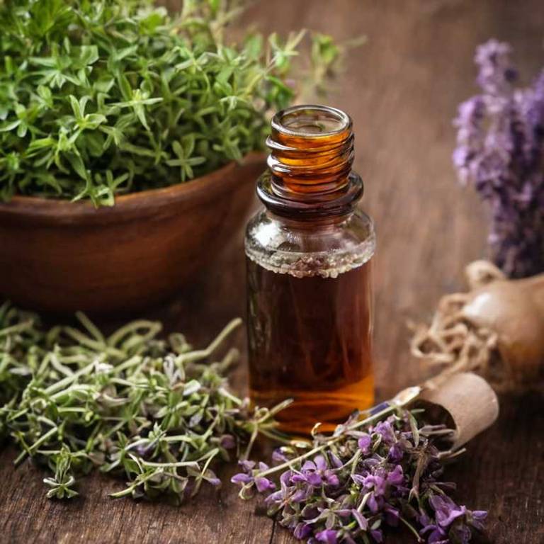 herbal tinctures for bad-breath Thymus vulgaris