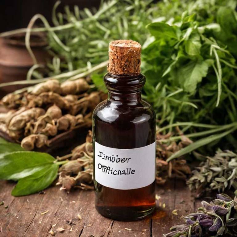 herbal tinctures for bad-breath Zingiber officinale