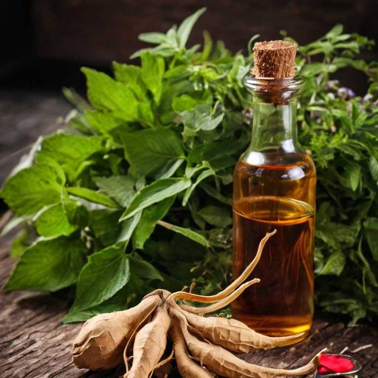 herbal tinctures for baldness Panax ginseng