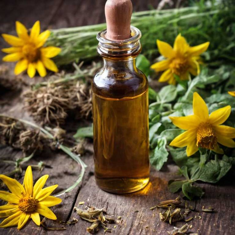 herbal tinctures for bee-sting Arnica montana