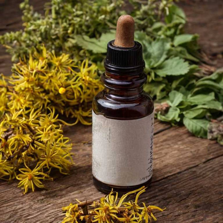 herbal tinctures for bee-sting Hamamelis virginiana