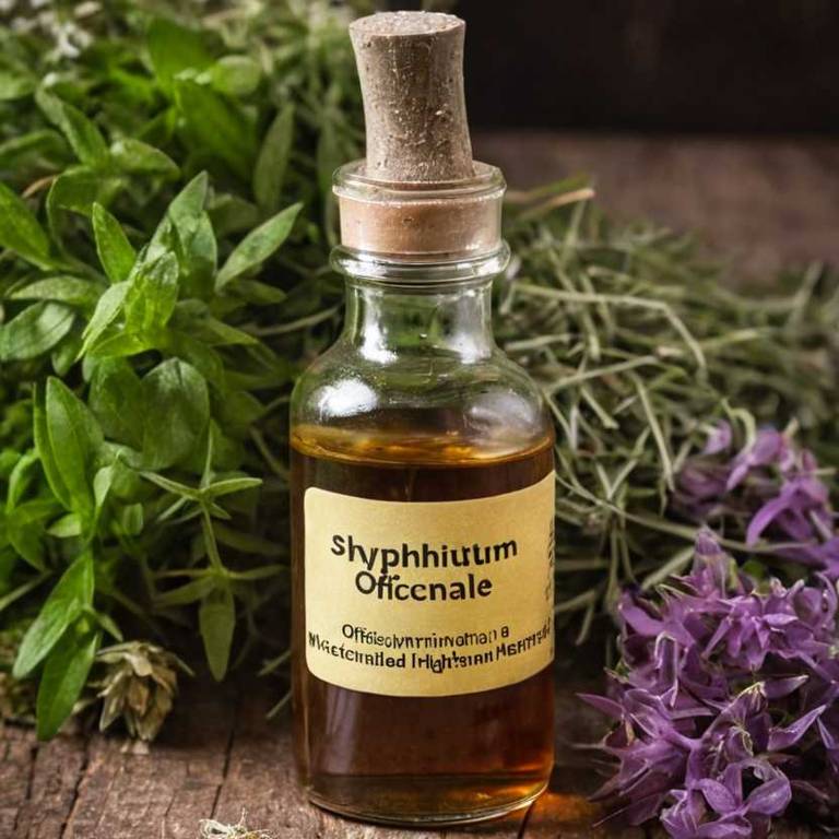 herbal tinctures for bee-sting Symphytum officinale