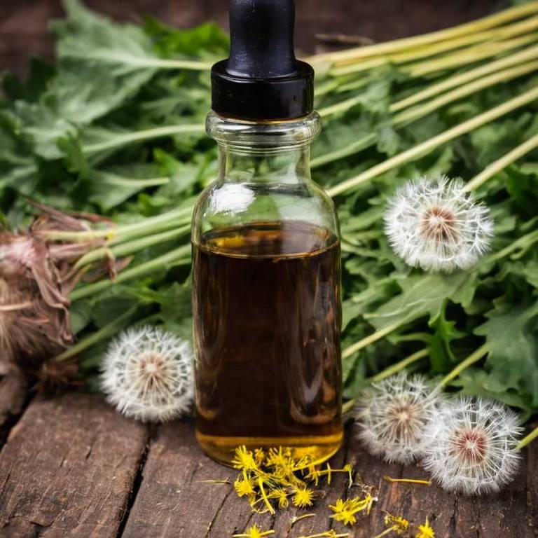 herbal tinctures for bee-sting Taraxacum officinale