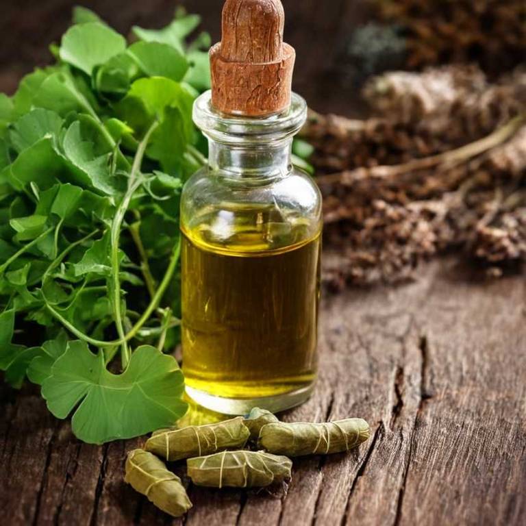 herbal tinctures for brain-fog Ginkgo biloba