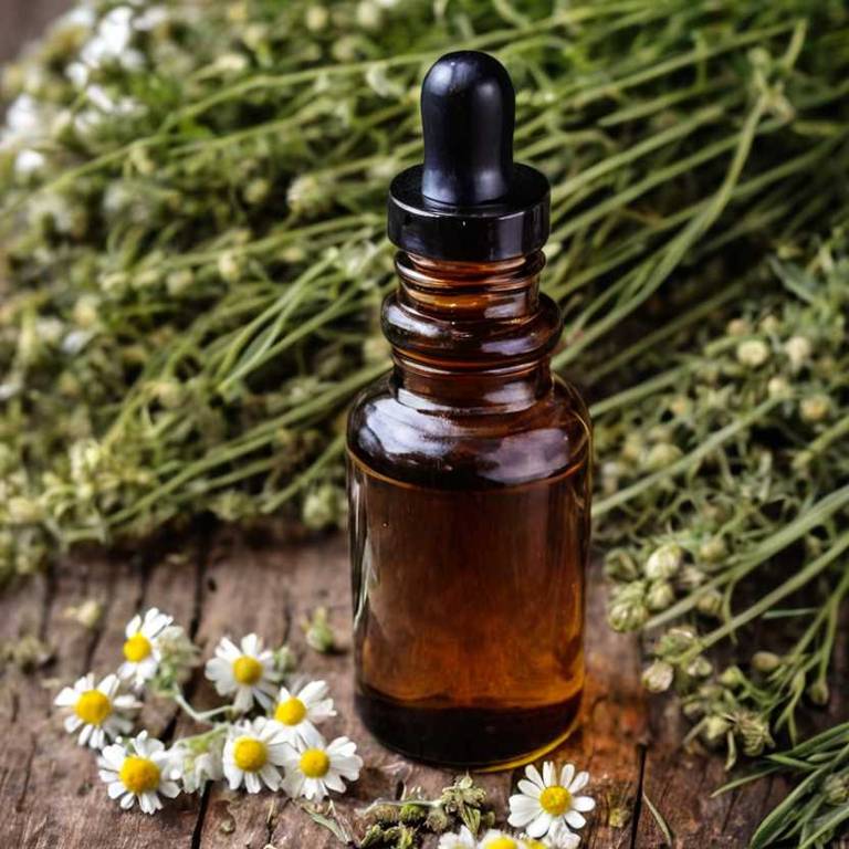 herbal tinctures for breastfeeding-breast-pain Matricaria chamomilla