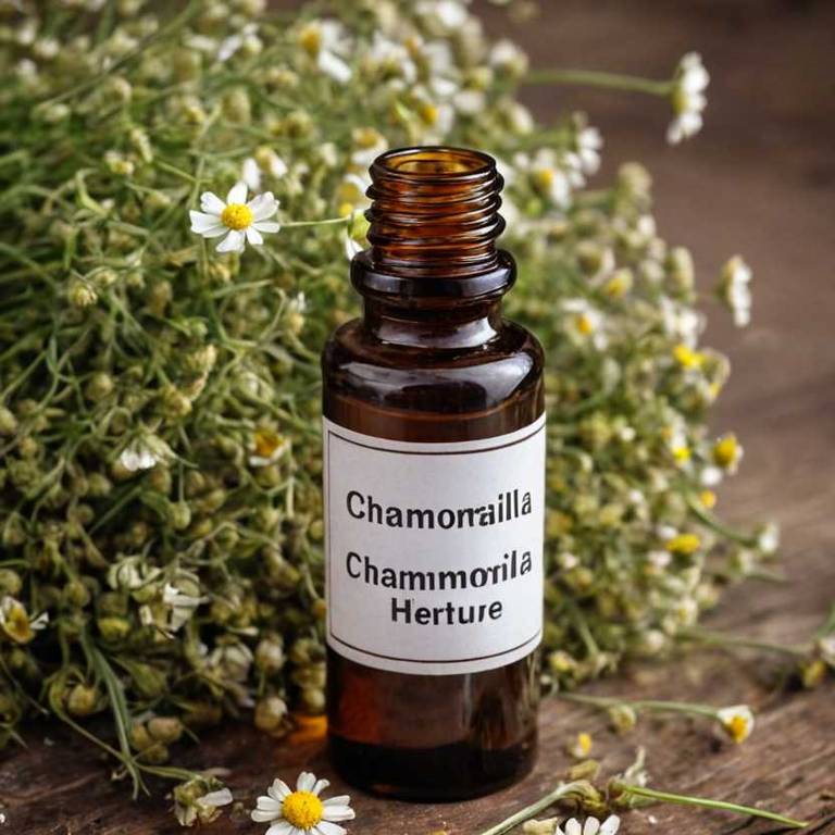 herbal tinctures for bunion Matricaria chamomilla