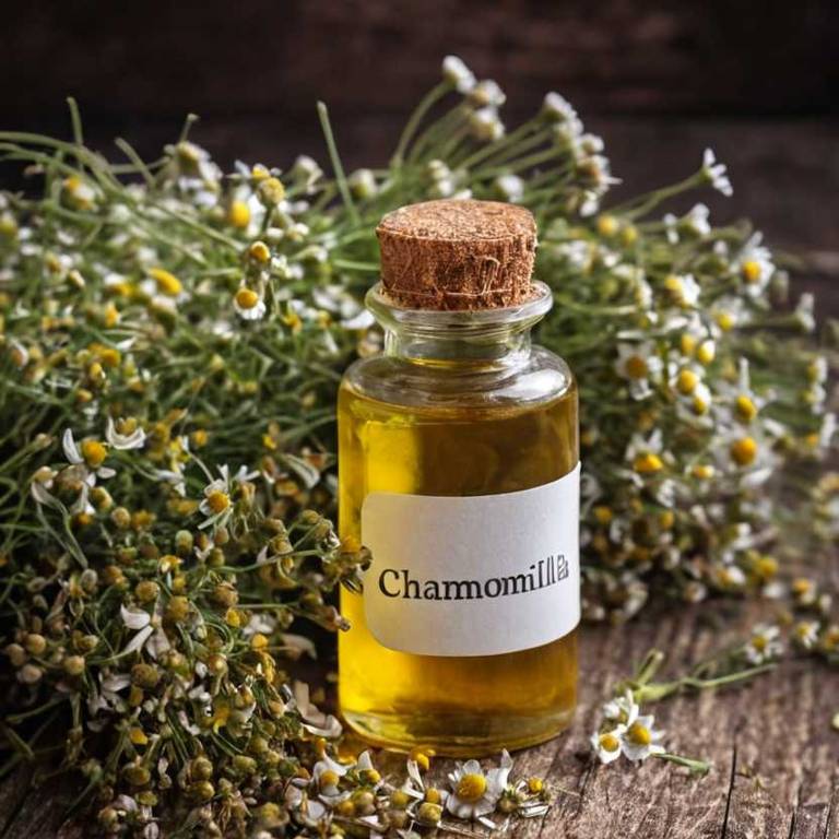 herbal tinctures for burping Matricaria chamomilla