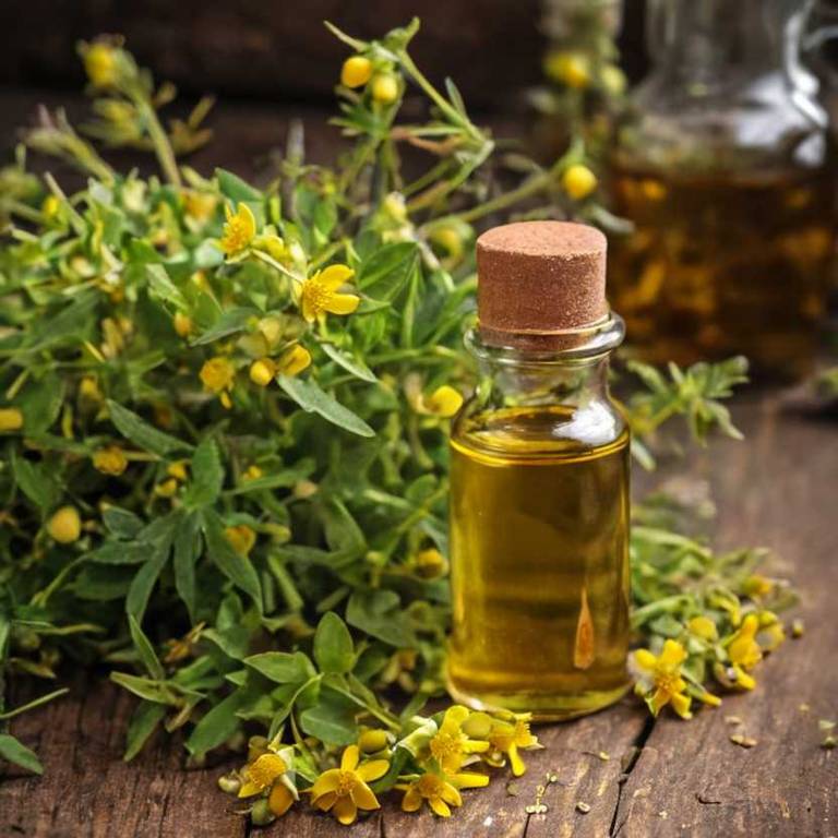 herbal tinctures for bursitis Hypericum perforatum