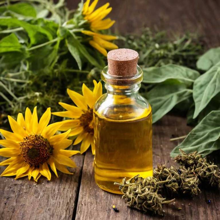 herbal tinctures for chapped-lips Helianthus annuus