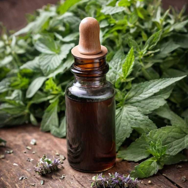 herbal tinctures for coughing-fits Mentha x piperita