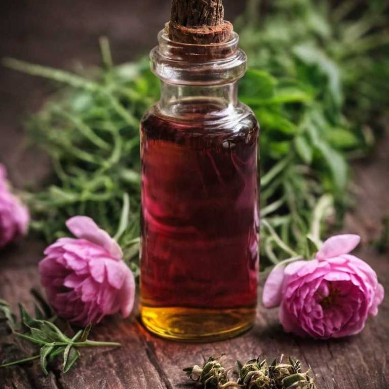 herbal tinctures for dark-circles Rosa damascena