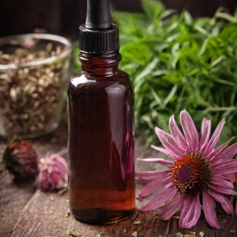 herbal tinctures for dental-plaque Echinacea purpurea