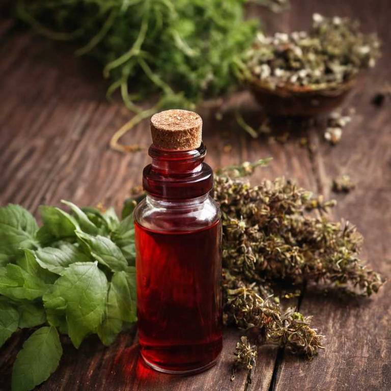 herbal tinctures for difficulty-eating Ulmus rubra