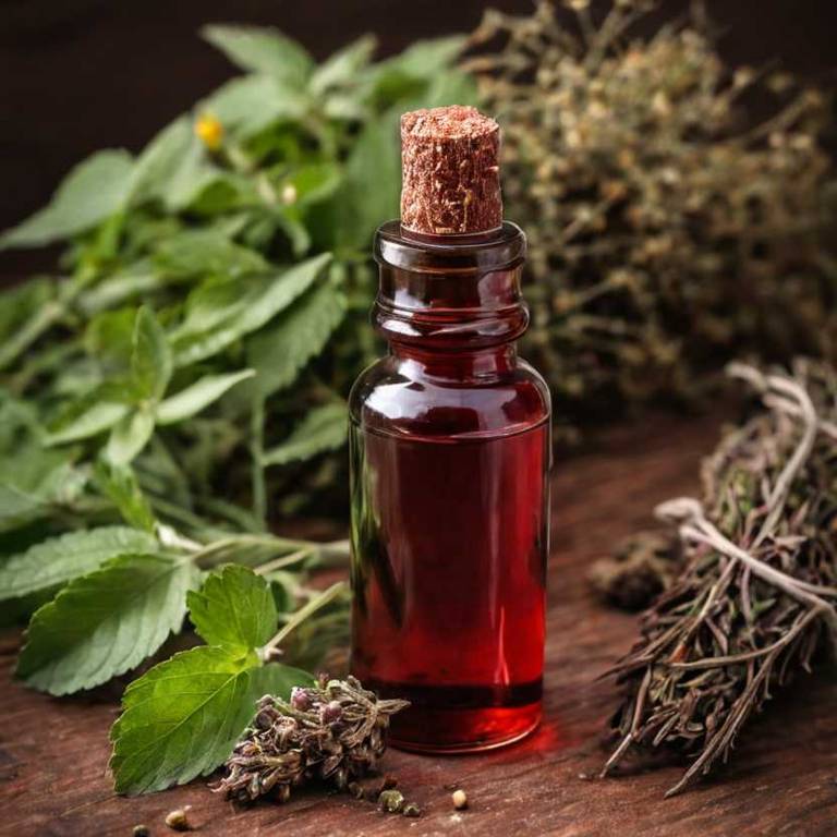 herbal tinctures for difficulty-swallowing Ulmus rubra