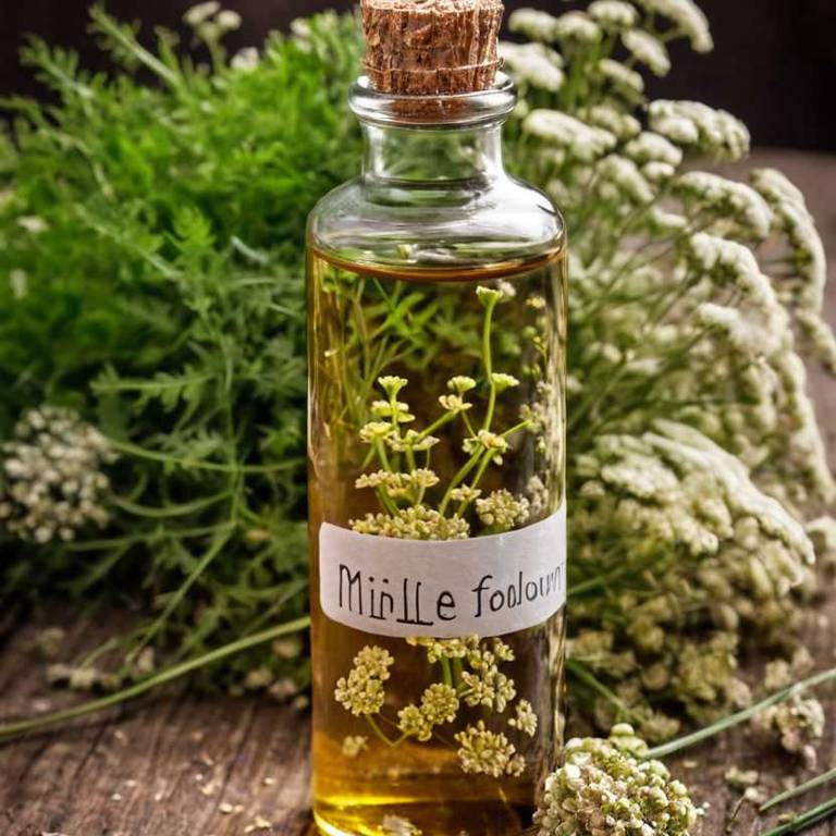 herbal tinctures for dry-hair Achillea millefolium