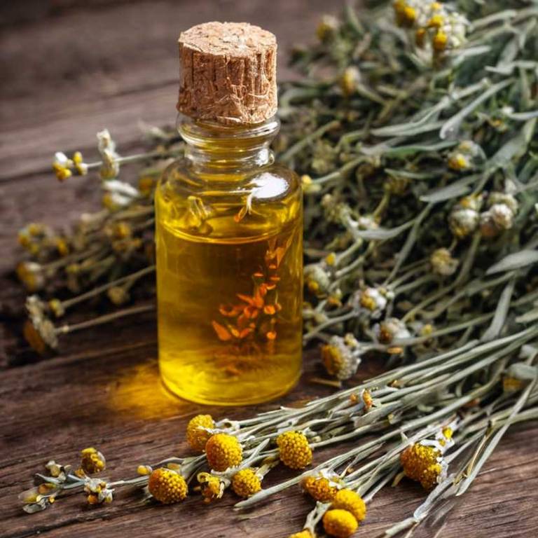 herbal tinctures for dry-lips Helichrysum italicum