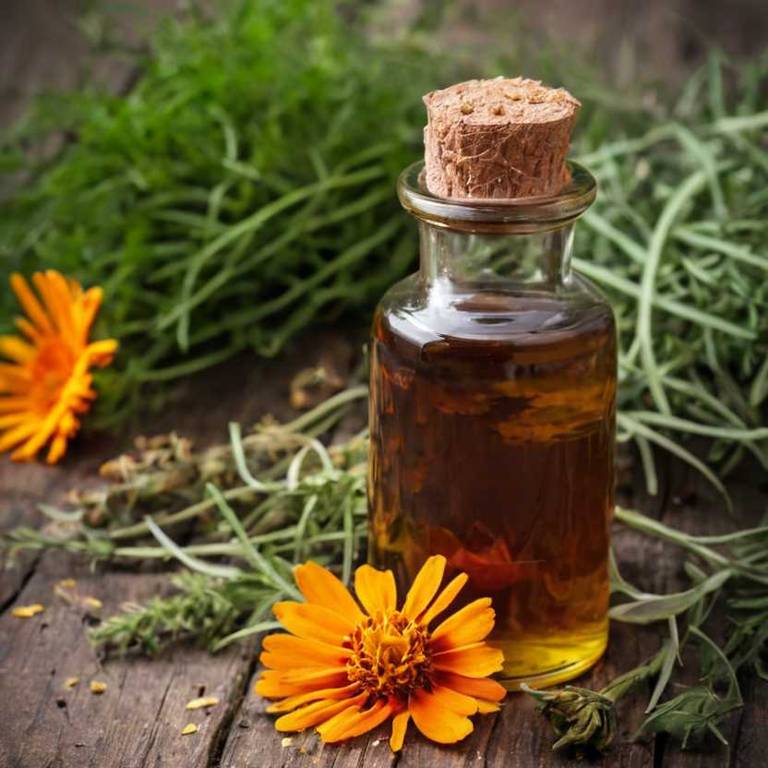 herbal tinctures for ear-blockage Calendula officinalis