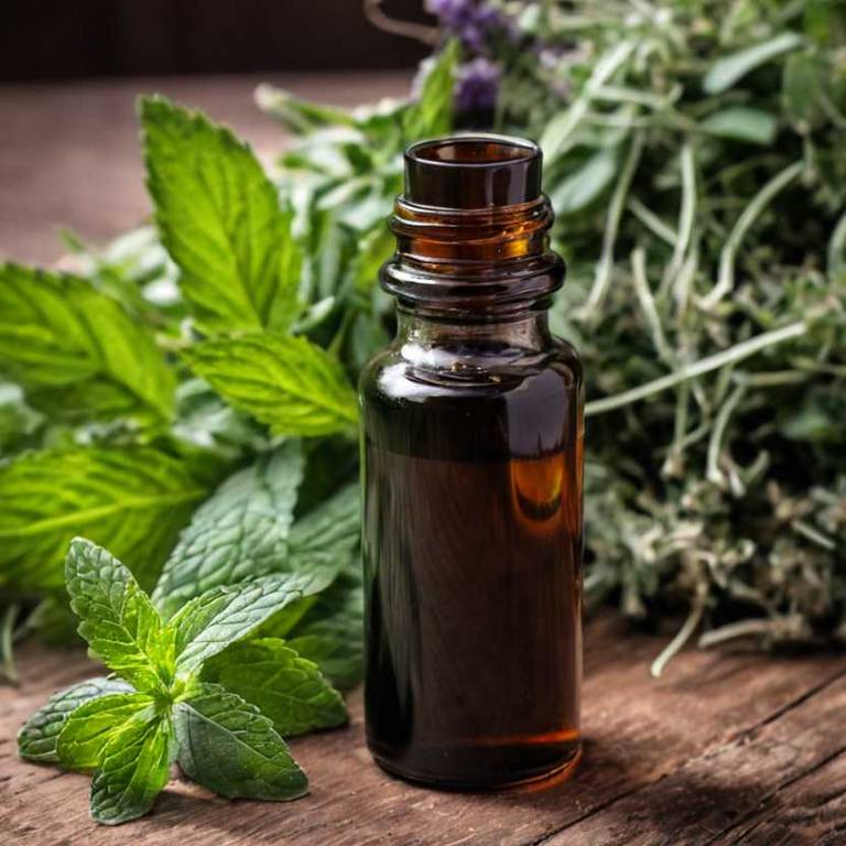 herbal tinctures for ear-blockage Mentha x piperita