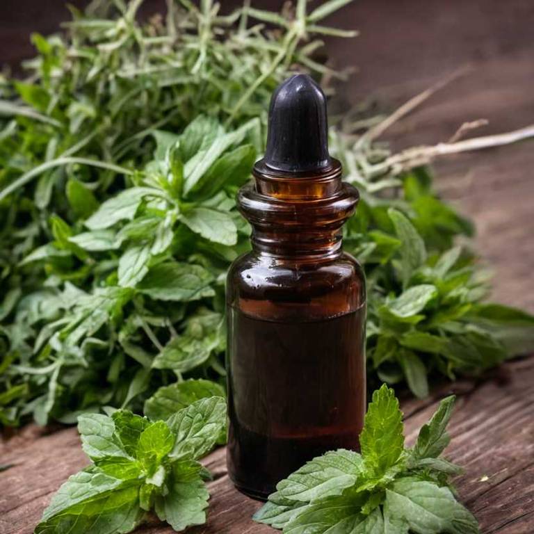 herbal tinctures for ear-infection Mentha x piperita