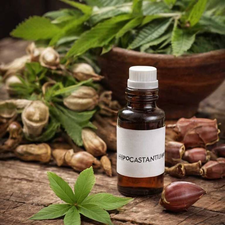 herbal tinctures for excessive-sweating Aesculus hippocastanum