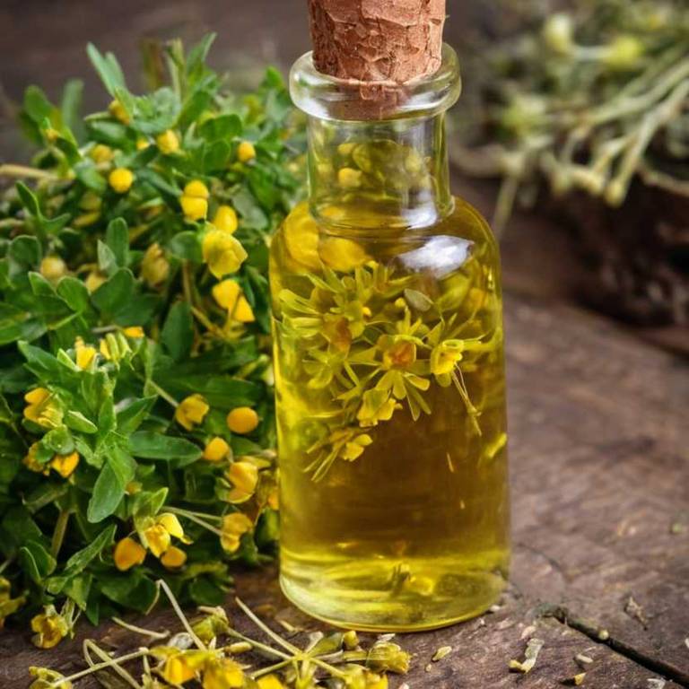 herbal tinctures for excessive-sweating Hypericum perforatum