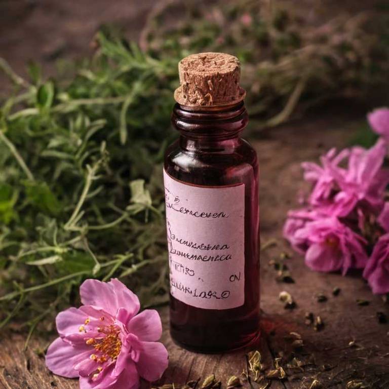 herbal tinctures for eye-bags Rosa damascena