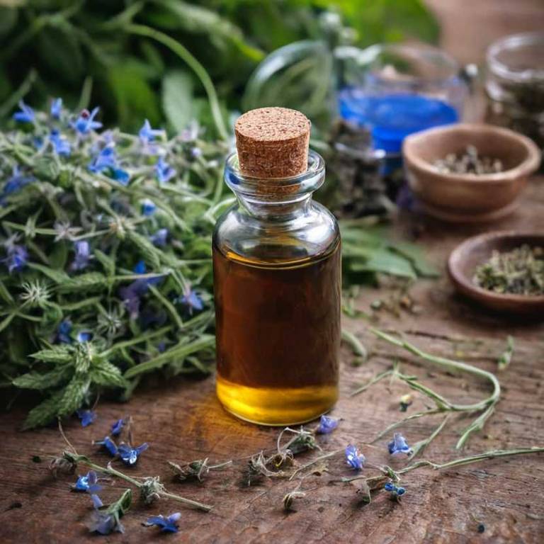 herbal tinctures for eye-floaters Borago officinalis