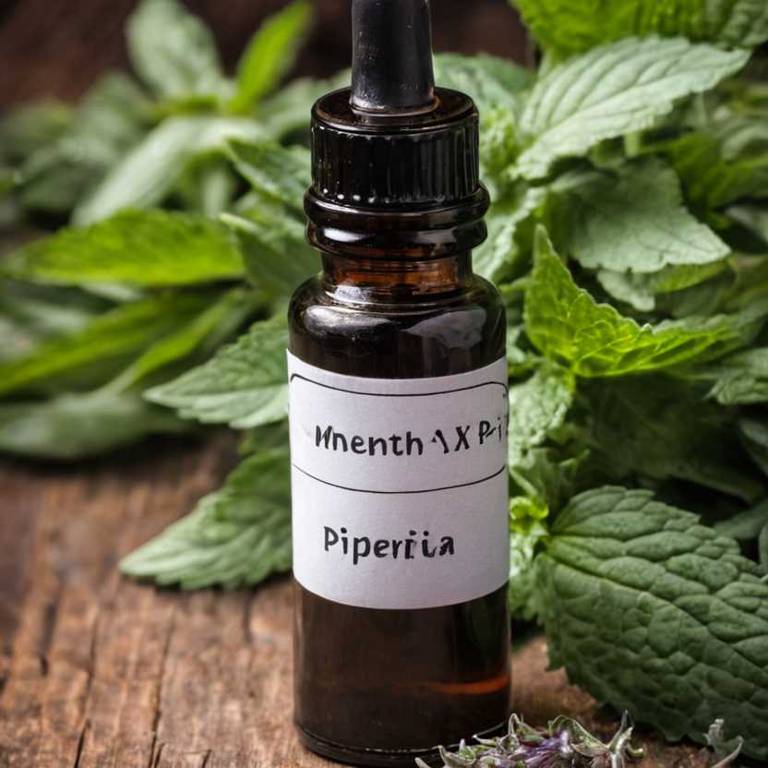 herbal tinctures for eye-pain Mentha x piperita