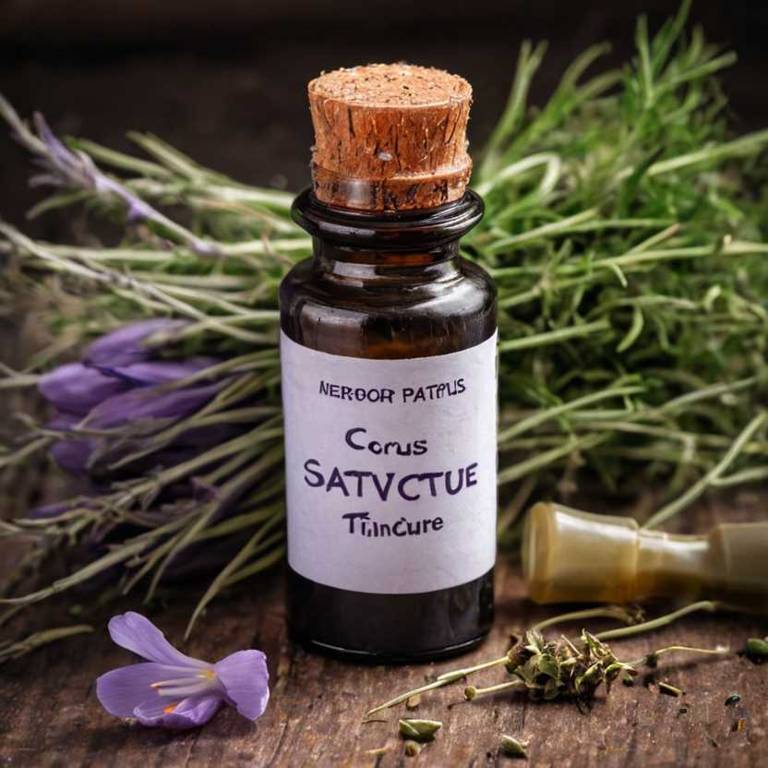 herbal tinctures for eye-strain Crocus sativus