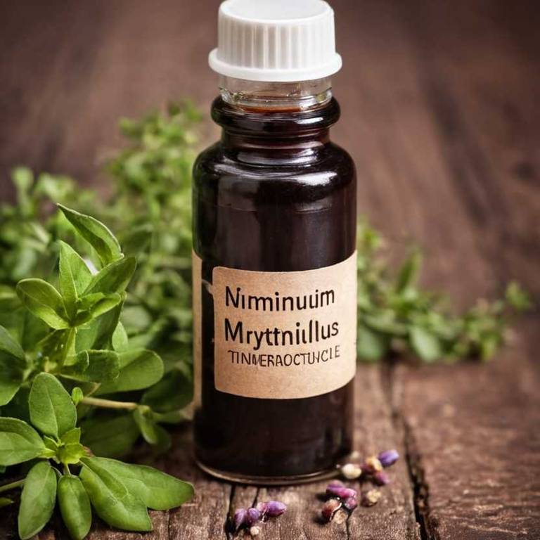 herbal tinctures for eye-strain Vaccinium myrtillus