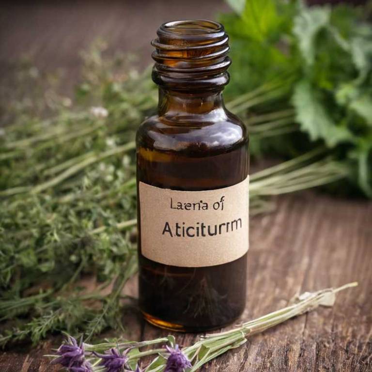 herbal tinctures for eye-swelling Arctium lappa