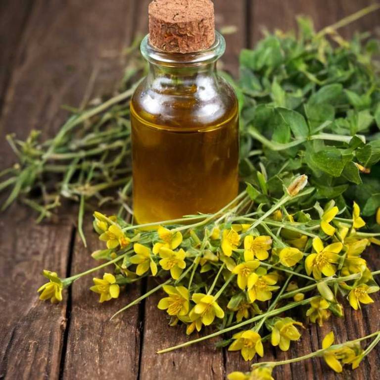 herbal tinctures for eye-swelling Hypericum perforatum